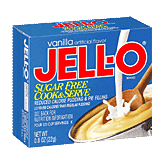 Jell-o Pudding & Pie Filling Sugar Free Vanilla Cook & Serve Left Picture